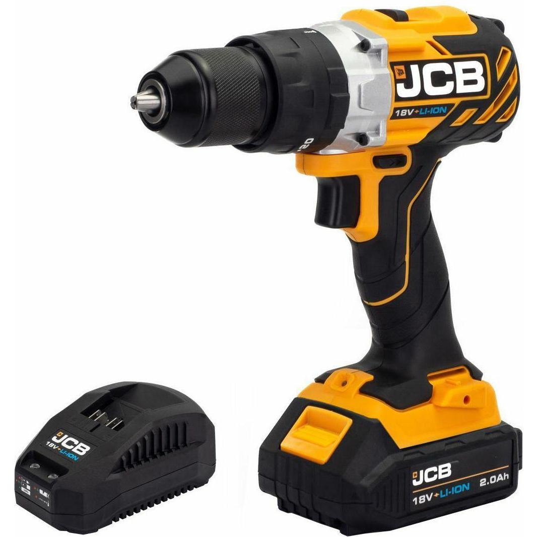 GCS, Bohrmaschine + Akkuschrauber, JCB WKRĘTARKA 18V LI-ION 1x2,0Ah 65Nm /TORBA (Akkubetrieb)