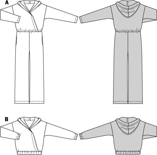 Produktbild Schnittmuster Overall & Shirt