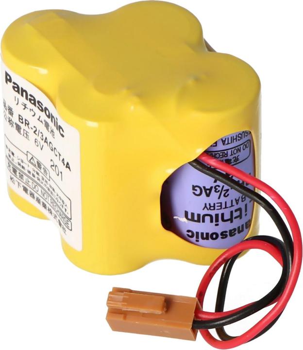 Produktbild Panasonic Batterie CNC BR-2/3AGCT4A, Fanuc A98L-0031-0025, BR-2/3AG (1 Stk., 2400 mAh)