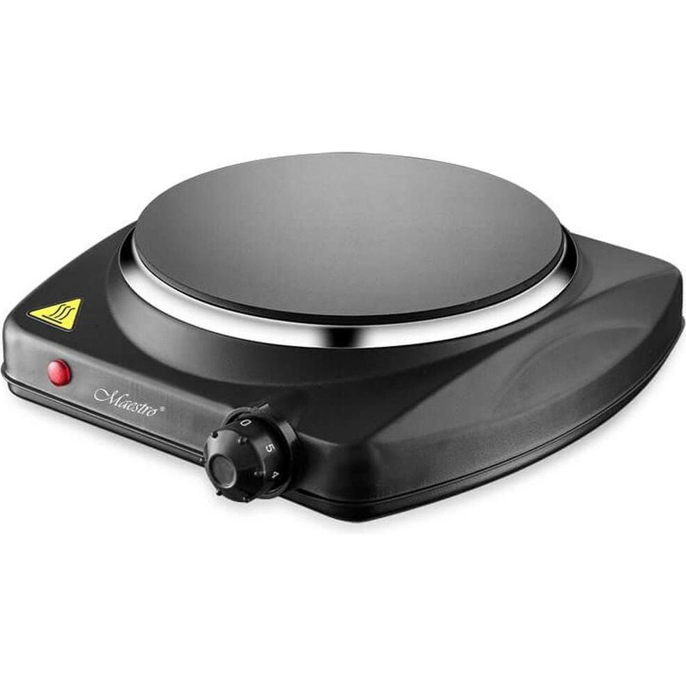 Maestro Kuchenka elektrycz.jednopal. MR-773-1, Piano cottura portatile, Nero