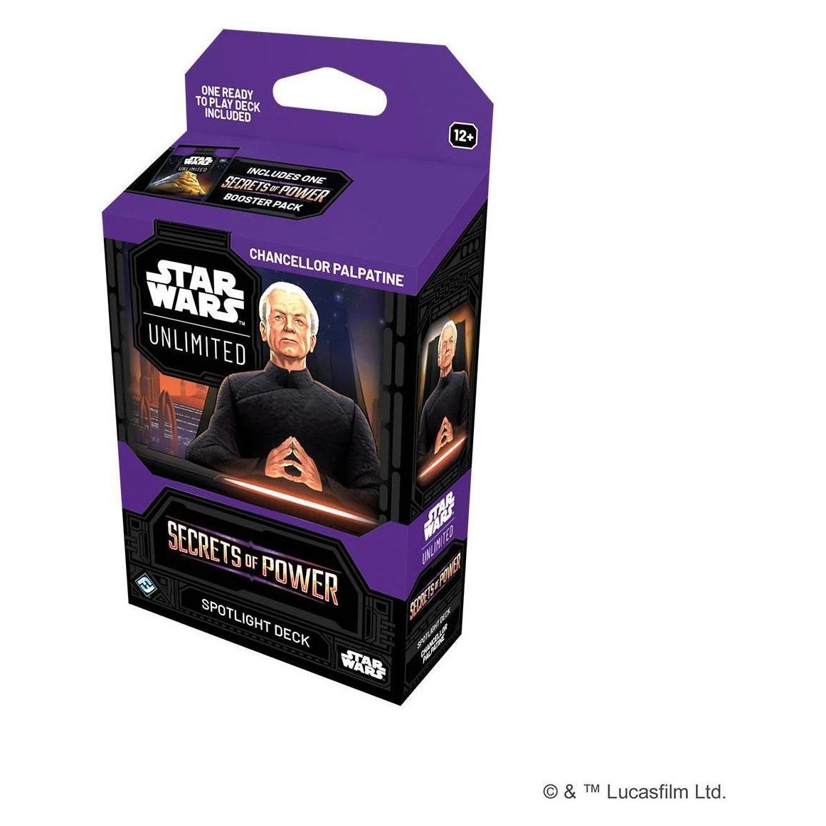 Ffg Star Wars Unlimited - Secrets Of Power (Spotlight Deck-Display) En (Engels, 2 Spelers)