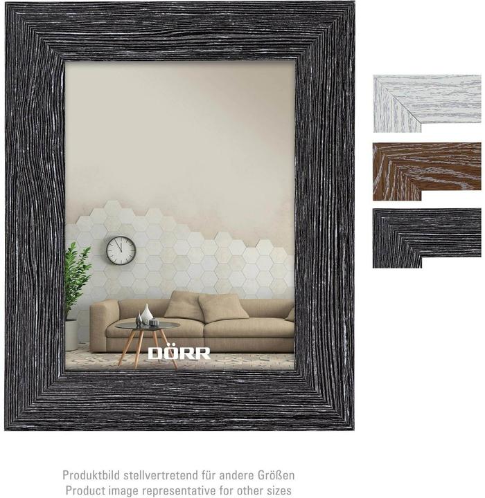 Actual product image Dörr Cottage dark grey picture frame, 20 x 30 cm, picture format (20 x 30 cm)