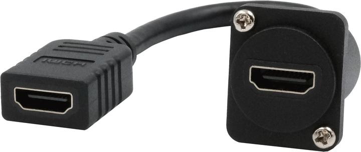Actual product image Exsys D-Type adapter HDMI f-f (HDMI, 20 cm)