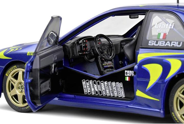 Produktbild Solido 1:18 Subaru Impreza 22B #4 blau