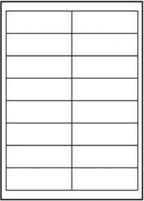 Immagine prodotto Logo Etichette A4, opache, bianche, 25 pezzi.