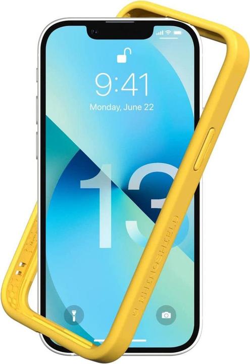 Actual product image RhinoShield Cover MOD NX(TM), Yellow Series (Apple iPhone 13 mini)
