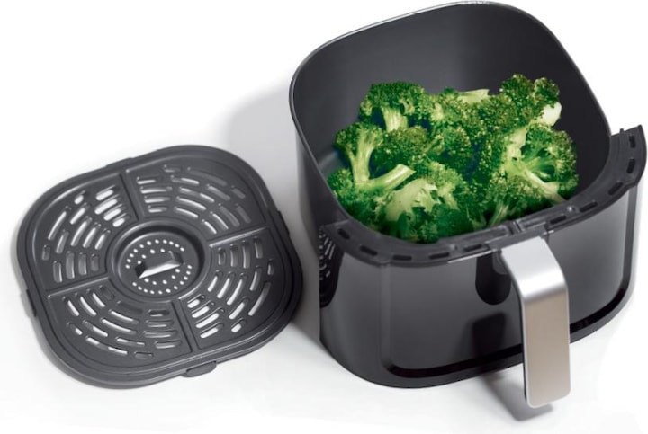 Actual product image Brabantia BBEK1131 HaloAir Airfryer - Hot Air Fryer - 5.5 L - 1700 Watt Zwart