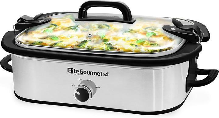 Produktbild Elite Gourmet MST-5240SS Kasserolle-Schongarer
