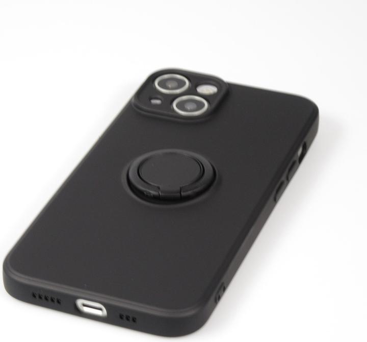 Produktbild PhoneLook Hülle Soft Touch mit Ring (Apple iPhone 14)