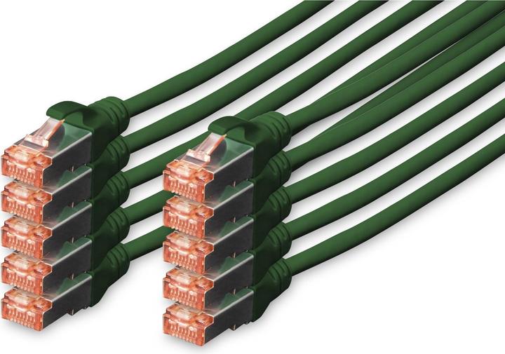 Productafbeelding Digitus CAT6 S-FTP Patchcord, 2m, Groen (S/FTP, CAT6, 2 m)