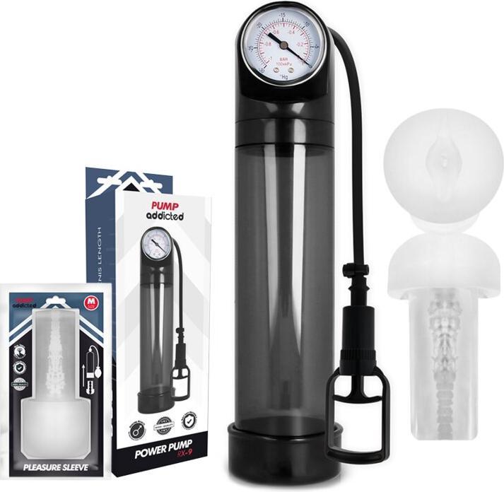Produktbild Pump Addicted Rx9 Schwarz Mit Masturbator