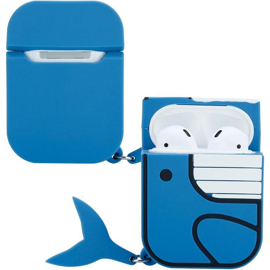 Thumbnail - Cadorabo TPU AirPod Case (Kopfhörer Tasche), Kopfhörertasche + Schutzhülle, Blau