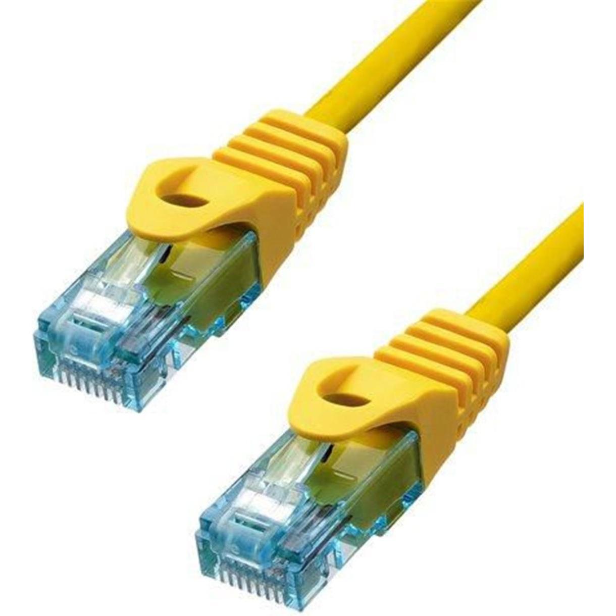 ProXtend U/UTP CAT6A LSZH AWG 24 CU Yellow 5M (U/UTP, CAT6a, 5 m), Netzwerkkabel