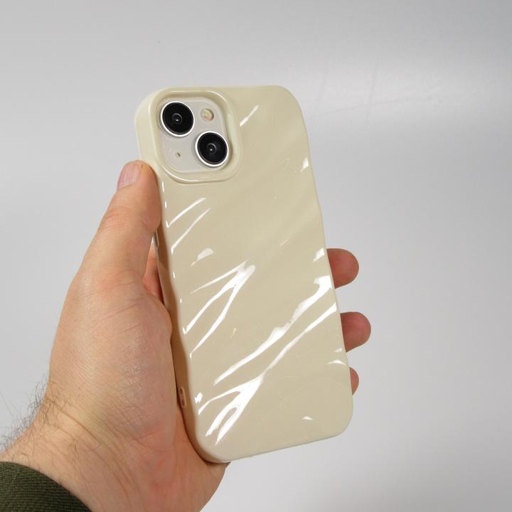 Image du produit PhoneLook Coque Silicone avec forme de vague 3D mat (Apple iPhone 15)