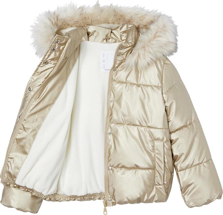 Produktbild Vertbaudet Mädchen Steppjacke mit Kapuze und Fleecefutter, Wattierung Recycling-Polyester (116)