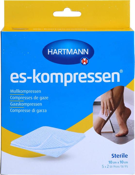 Hartmann ES-Kompressen steril 10 cm x 10 cm, 10 St. Kompressen