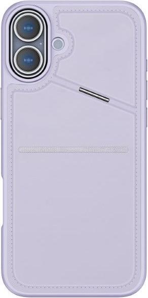 Image du produit Dux Ducis Étui pour iPhone 16 avec emplacement pour carte - Violet (Apple iPhone 16)