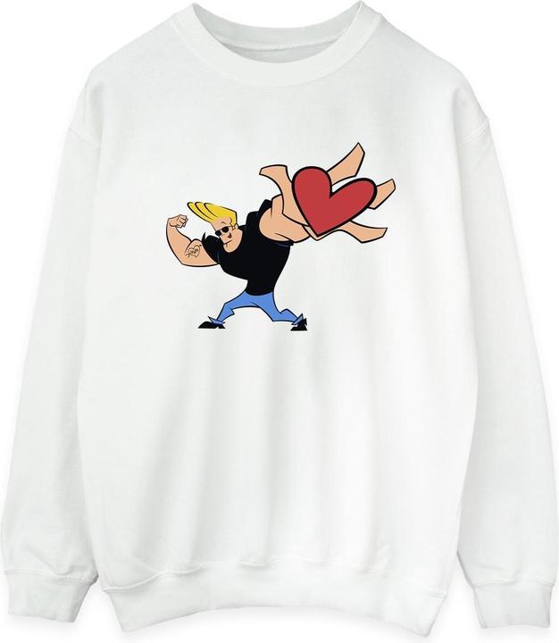 Produktbild Johnny Bravo Heart Present Sweatshirt (M)