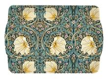 Produktbild Easy Life William Morris Schwarz Tablett m. Griffen 46x32 cm