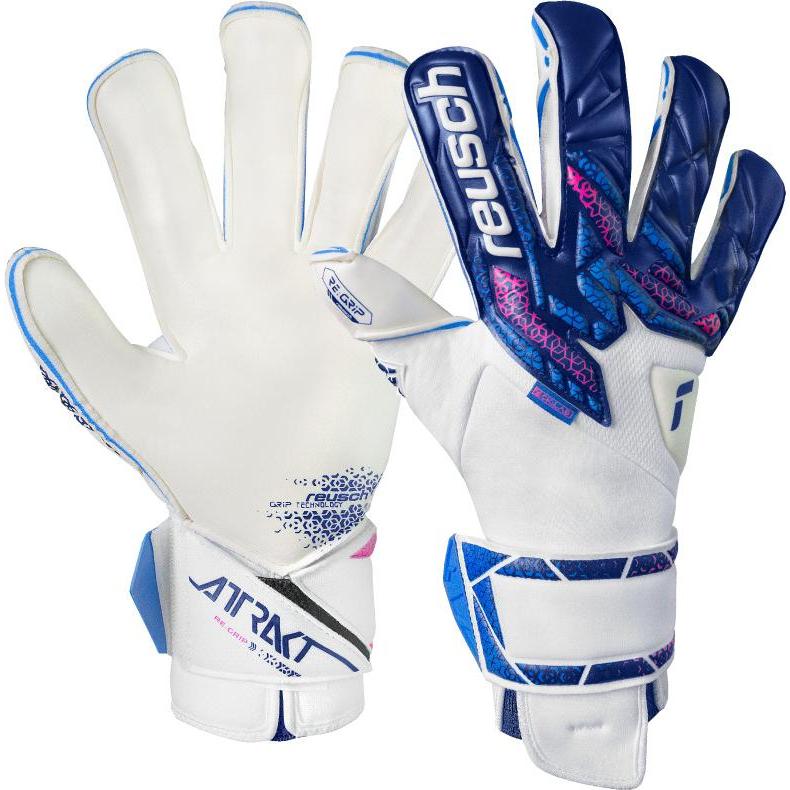 Thumbnail - Reusch, Unisex, Handschuhe, Football Attrakt Evolution, Weiss, (7.5)