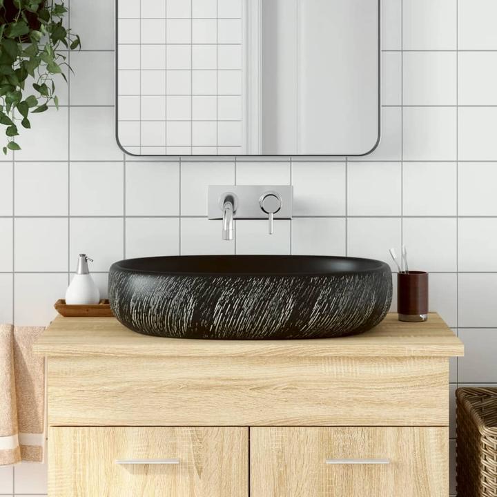Actual product image vidaXL Aufsatzwaschbecken (590 mm, 400 mm)