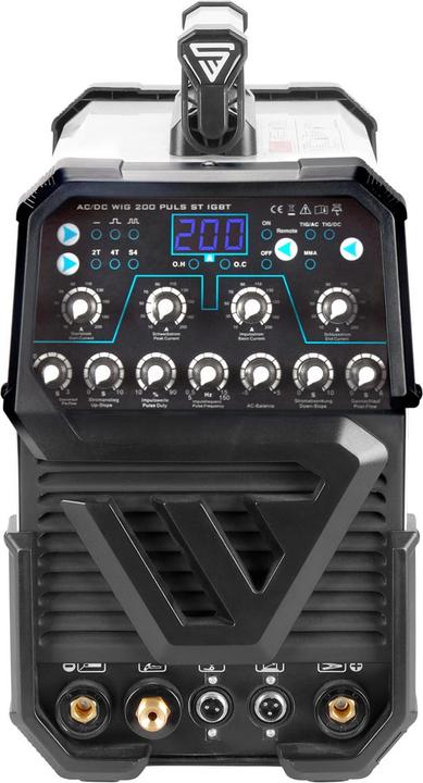 Actual product image Stahlwerk AC/DC TIG 200 pulse ST IGBT welding machine, fully equipped