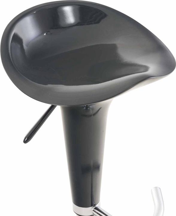 Produktbild CLP Barhocker Saddle, grau