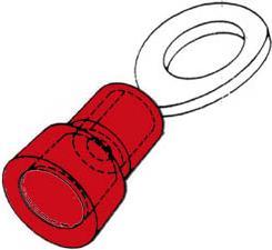 Produktbild Velleman Ring Terminal Red 4.3Mm