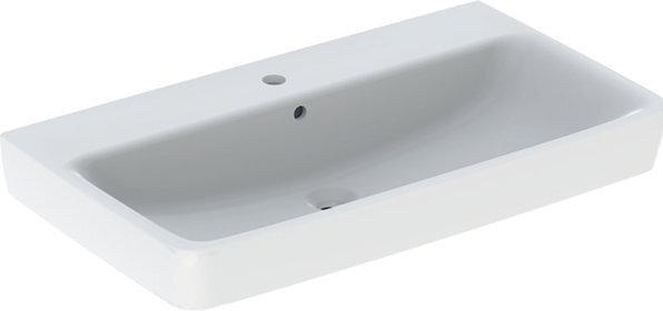 Produktbild Geberit Aufsatzwaschbecken Renova Plan 80 cm wei 501727001 (480 mm, 850 mm)