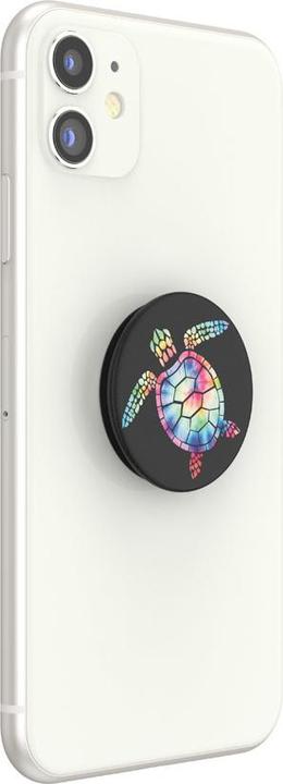 Actual product image PopSockets PopGrip Psychedelic Turtle