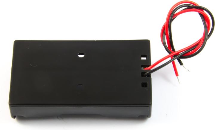 Actual product image Purecrea Battery compartment / battery holder 2xAA with connection cable
