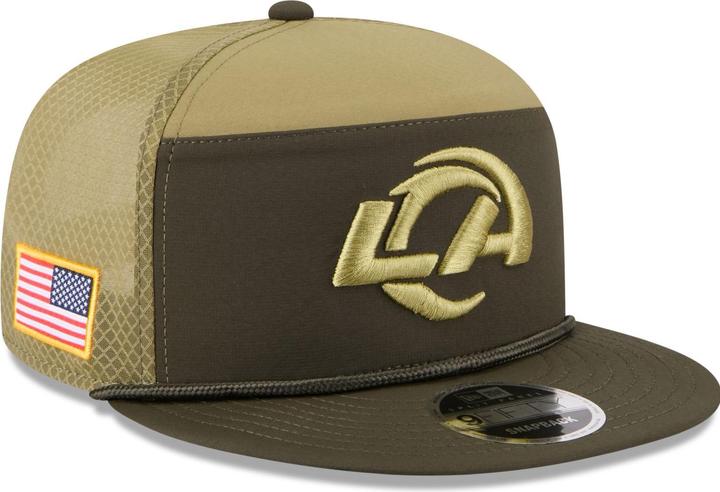 Produktbild New Era 9Fifty Split Panel Cap - Salute Los Angeles Rams (One Size)