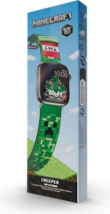 Immagine prodotto Moby Fox Bracciale Minecraft per smartwatch Creeper (Silicone)