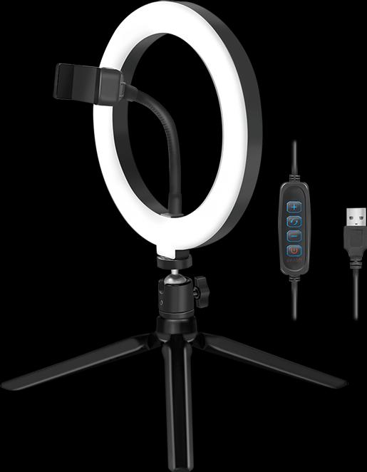 Actual product image LogiLink Smartphone ring light (Ring light)