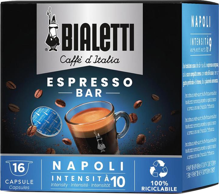 Bialetti Capsula di caffè Napoli - (16 pezzi) (16 x Porta.)