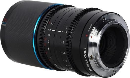 Immagine prodotto Sirui Saturn 75mm T2.9 1.6x X75N in fibra di carbonio Full-frame anamorfico Fuji X Mount (Neutral Flare) (Full frame)