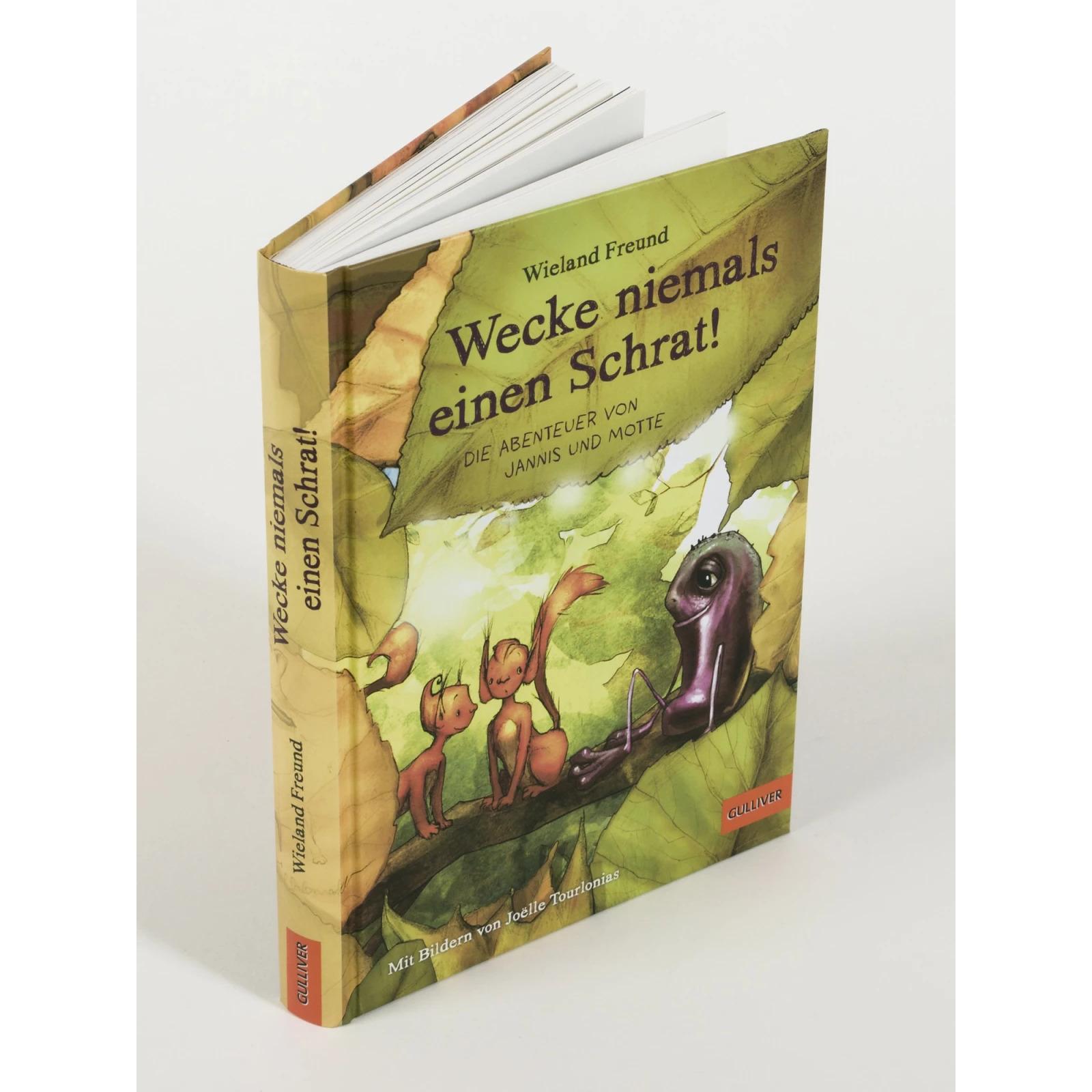 Thumbnail - Wecke niemals einen Schrat!, Kinderbücher von Wieland Freund, Joëlle Tourlonias