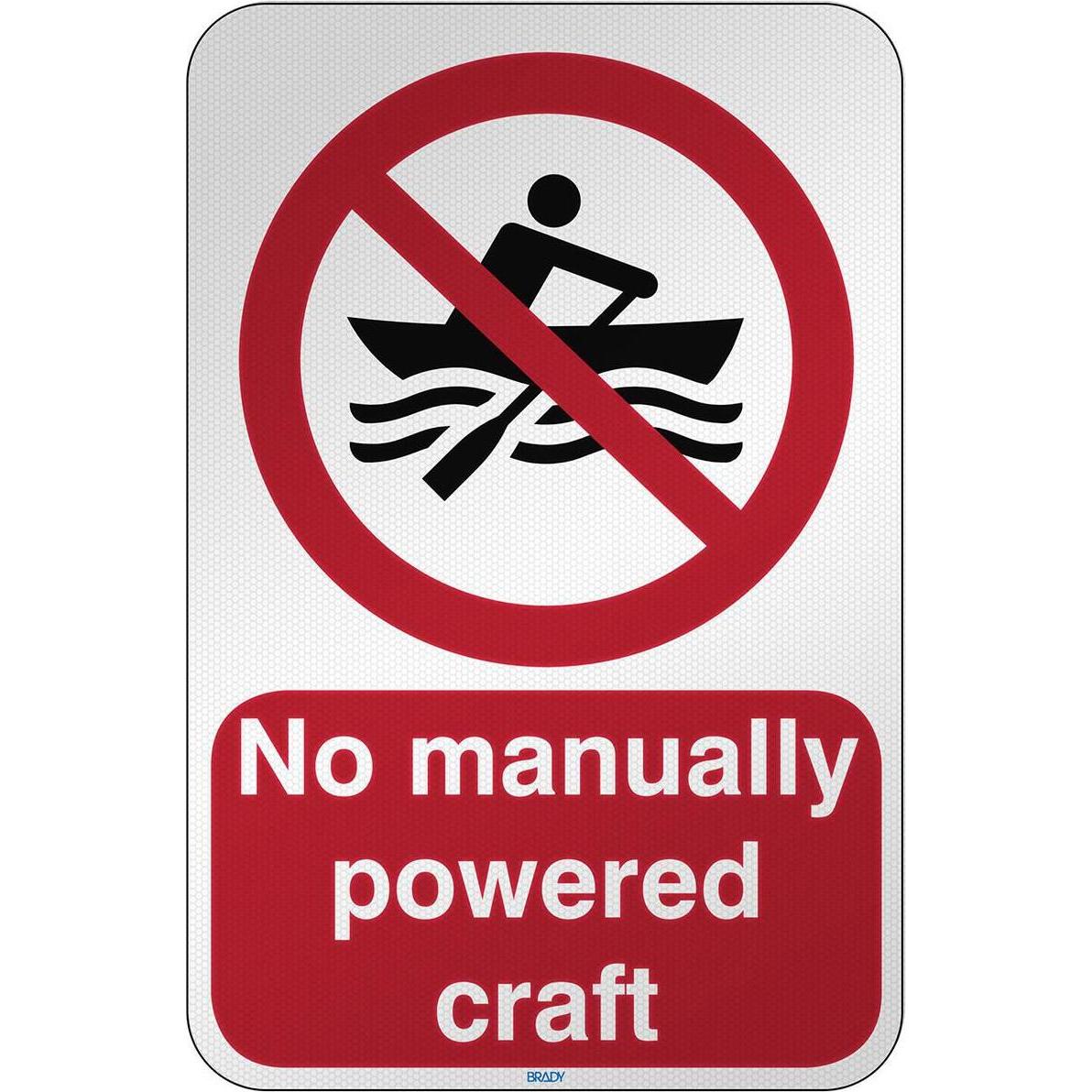 Thumbnail - Brady, Sicherheitskennzeichnung, ISO Safety Sign - No manually