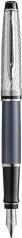 Image du produit Waterman Stylo plume Expert DeLuxe C.C.gr/si revêtement paladium. F bla (Gris, métallisé, 1 x)