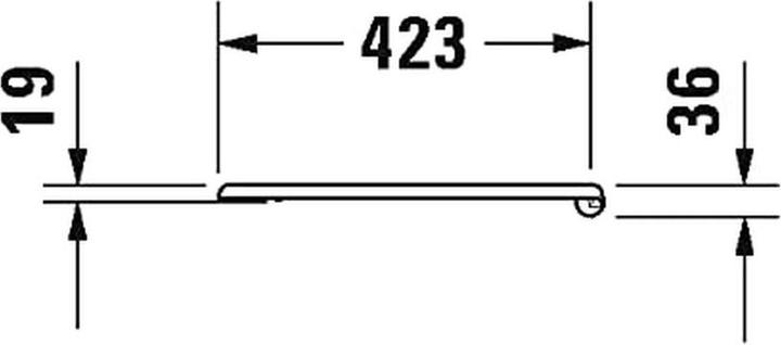 Produktbild Duravit WC-Sitz 1930 mit Absenkautomatik weiss