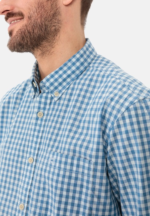 Immagine prodotto Camel Active Camicia a maniche lunghe con motivo a scacchi (3XL)