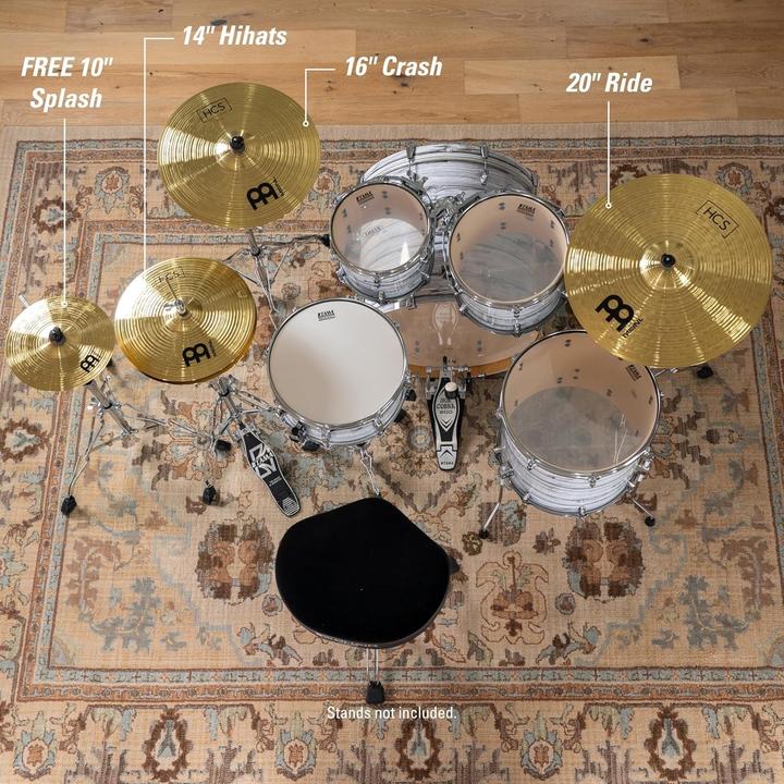 Actual product image Meinl HCS Cymbal Set Special Edition (14.17", Drum set)