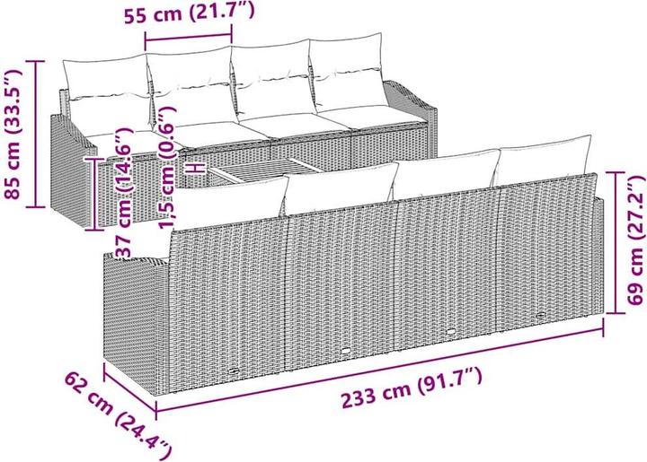 Produktbild vidaXL Paityn