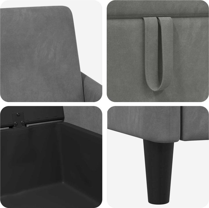 Produktbild vidaXL Sofa mit Stauraum (1-Sitzer)
