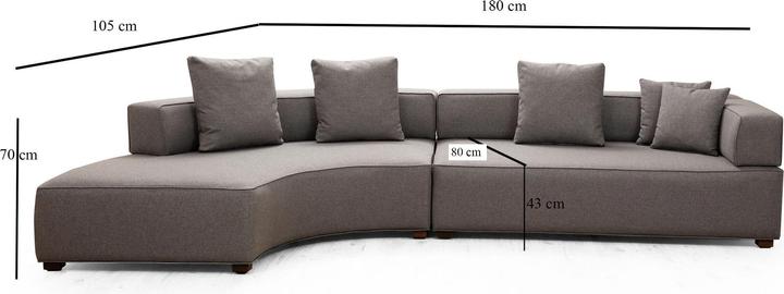 Produktbild Atelier del Sofa India (Ecksofa)