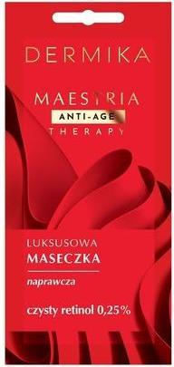 Dermika Maestria Anti-Age Therapy Luxury Repair Mask mit reinem Retinol 025 - 7g
