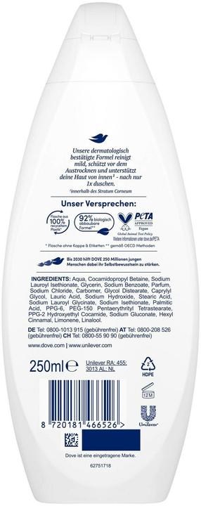 Actual product image Dove Hydrate (250 ml)