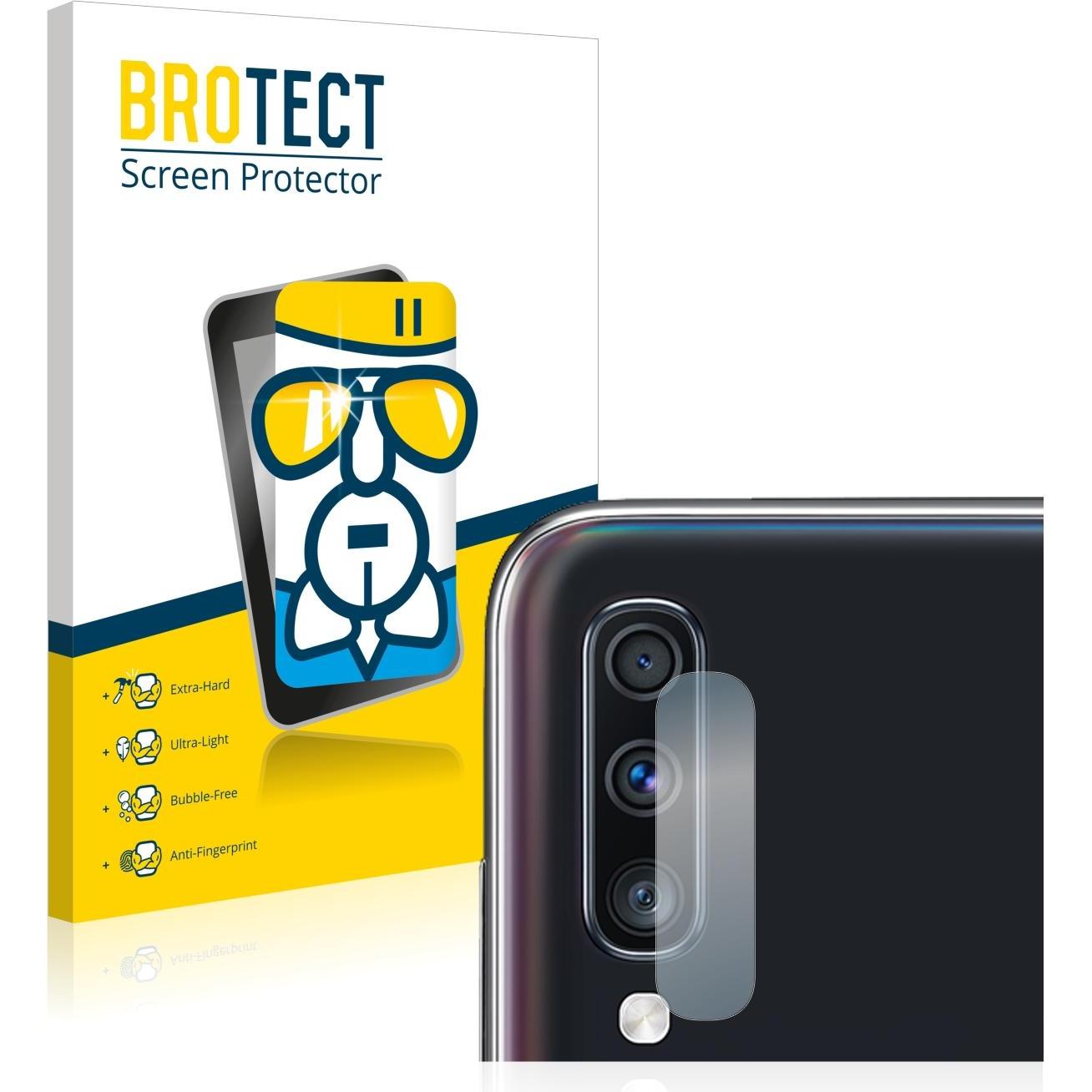 BROTECT AirGlass Panzerglasfolie (1 Stück, Samsung Galaxy A70), Smartphone Schutzfolie, Transparent