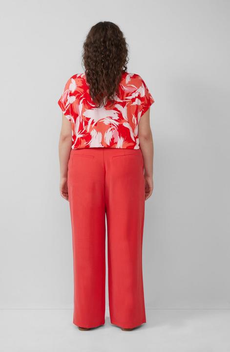 Image du produit S.Oliver Hose Wide-Leg-Hose aus Viskosemix mit Stoffgürtel (44)