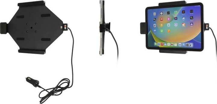 Actual product image Brodit Holder active iPad 10Gen USB cable lockable